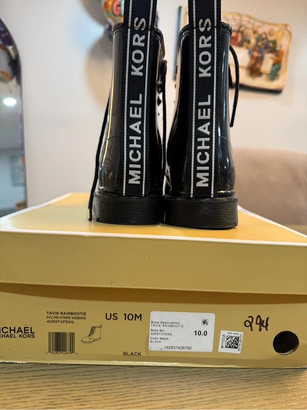 Michael Kors sleek patent